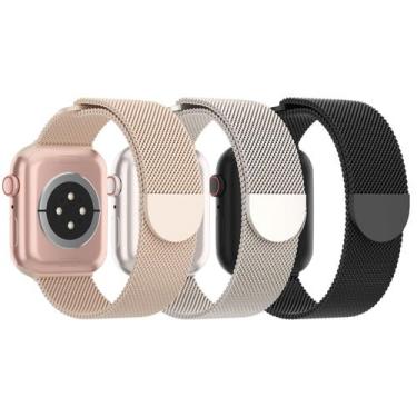 Imagem de Pulseira de Relógio Steezrd Mesh Metal - Compatível com Apple Watch 38