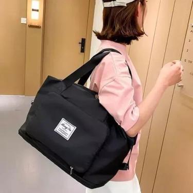Imagem de Bolsa Mala De Viagem Multifuncional Dobrável De Grande Capacidade - Si