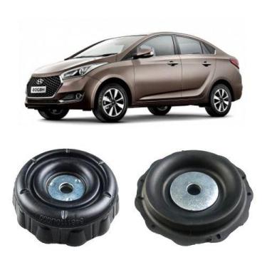 Imagem de 2 Batente Coxim Suspensão Dianteira Hyundai Hb20s 2012/2019 - QualyKit