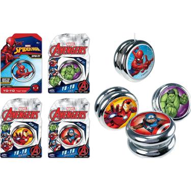 Imagem de Yoyo ja-ru Marvel Avengers & Spiderman para crianças iniciantes x4