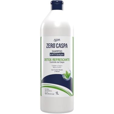 Imagem de Alyne, Shampoo para cabelos, Zero Caspa Refrescante, 1 Litro, Azul