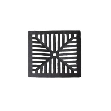 Imagem de Ralo Grelha Ferro Fundido Captação Esgoto Escoamento 10X10Cm