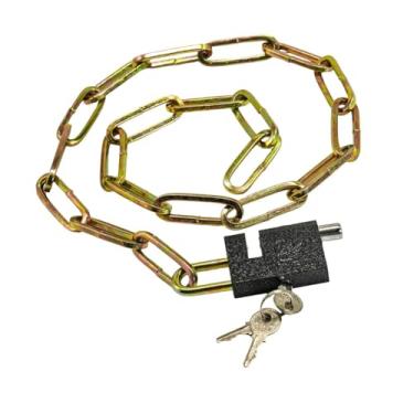 Imagem de menolana Cadeado de corrente de bicicleta, corrente de segurança para porta, correntes de segurança multifuncionais para bicicletas, correntes de para portas,