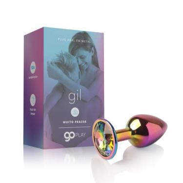 Imagem de Plug Anal Metal Go Play Gil - A Sós