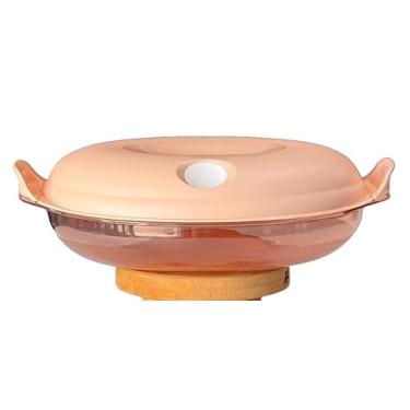 Imagem de Travessa oval Cristal pop Policarbonato 1,1 lt T U P P E R W A R E = Rosa chá