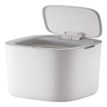 Imagem de Lixeira Automatica C/ Sensor 34x25x25cm 12l Banheiro Cozinha