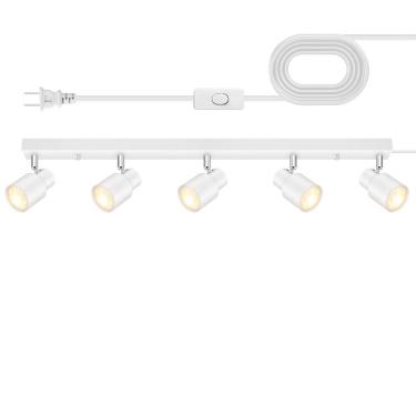 Imagem de Iluminação de trilhos Bricosmocon 30 LED Ceiling Refletor de 5 vias