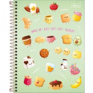 Imagem de Caderno Espiral Capa Dura Universitário 1 Matéria Taste 80 Folhas TILI