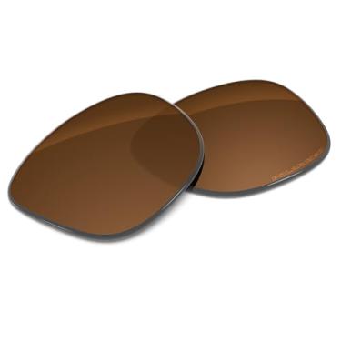 Imagem de Tintart Lentes de substituição de desempenho compatíveis com RayBan RB4184 54 mm polarizado gravado-porca marrom