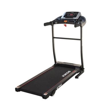 Imagem de Esteira Ergométrica Kikos E700c Dobrável Com Inclinação Manual, 12 Programas, Display Led, Usb e Suporta Até 90kg