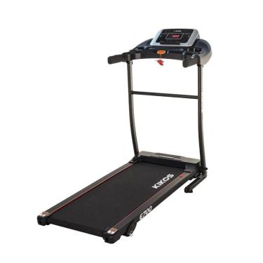 Imagem de Esteira Ergométrica Kikos E700c Dobrável Com Inclinação Manual, 12 Programas, Display Led, Usb e Suporta Até 90kg