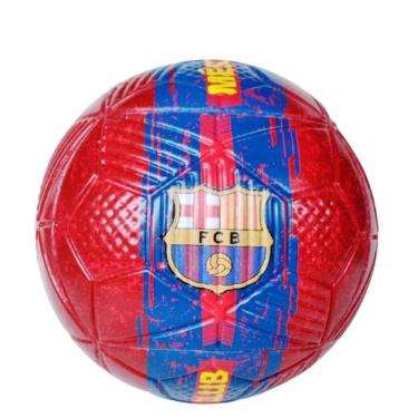 Imagem de Bola De Futebol De Campo Nº5 - Barcelona Vermelho