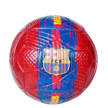 Imagem de Bola De Futebol De Campo Nº5 - Barcelona Vermelho