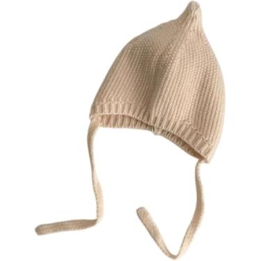 Imagem de Kit De Chapéu Kitted Para Meninos Beaie Para Crianças Boné Infantil Chapéus Para Meninas Boet Toddler, A, 43-48CM(3-18M)