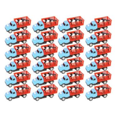 Imagem de Kit 20 Brinquedo Caminhão Com 4 Bois Carrinho Criança Infantil Doação