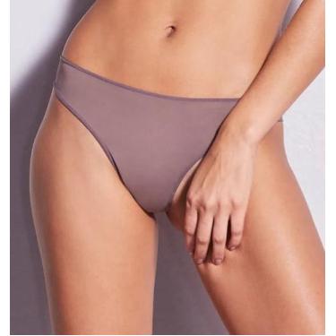 Imagem de Calcinha Fio Dental Acabamento Invisível Hope Lingerie 3784, Avelã, M