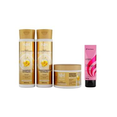 Imagem de Kit Capilar NH Extraordinário + Esfoliante Facial e Corporal - Belkit,