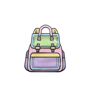 Imagem de Saquinho de Mochila com Fechador Hermético Pequena - Genérica