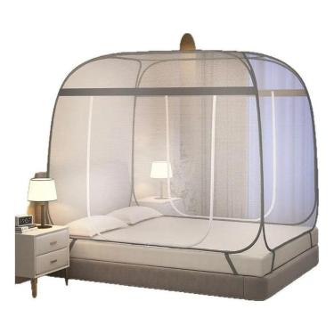 Imagem de Mosquiteiro Premium Estruturado Com Zíper Duplo Cama