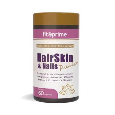 Imagem de Hair Skin & Nails Premium Com D-pantenol Ácido Hialurônico 60 Cápsulas