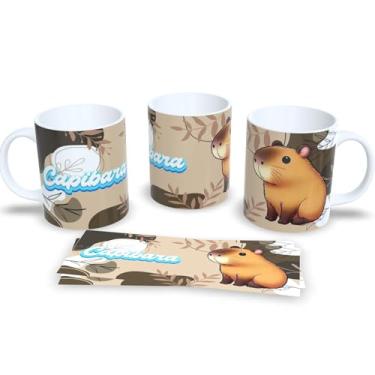 Imagem de Caneca Xícara Capivara Café Chá Chocolate Quente (Mod.5)