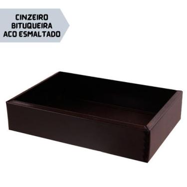 Imagem de Cinzeiro de Chão Esmaltado - Aldinox
