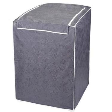 Imagem de Capa para Maquina de Lavar Tampa e Saia Eletrolux Brastemp Consul 8kg 