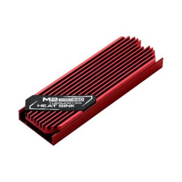 Imagem de Dissipador De Calor M.2 NVMe SSD 2280 Em Alumínio Com Almofada Térmica