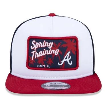 Imagem de BONÉ NEW ERA 950 ATLANTA BRAVES MBP20BON172 BRANCO VERMELHO-Masculino