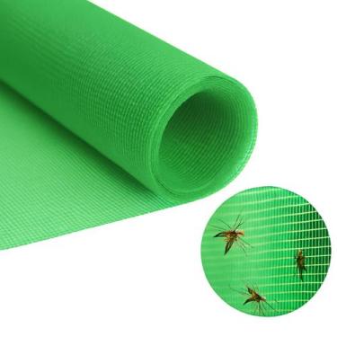 Imagem de Tela Mosquiteira Protetora Janela Porta Ralo Anti insetos Mosquito Per