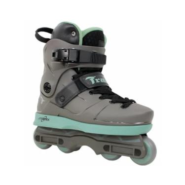 Imagem de Patins Traxart Atomix Cinza Escuro - 59mm ABEC-9 Cromo