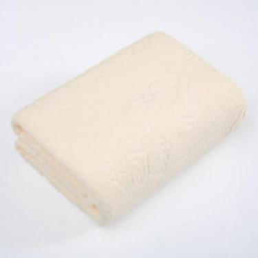 Imagem de Toalhas Material de Microfibra Premium Multicolorido AgradáVel ao Toque Altamente Absorvente Ideal para Usar ApóS o Banho para Promover o Relaxamento(CREME)