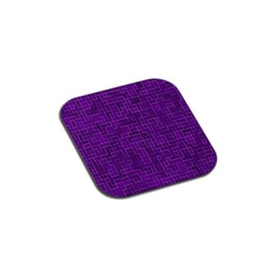 Imagem de Porta Copos Com Ilustração Personalizada Parede Azul - Tamanho 10x10 cm