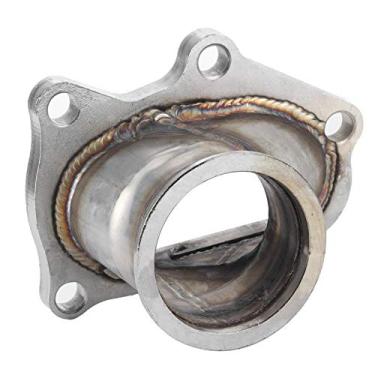 Imagem de aqxreight Adaptador de Conversão de Banda V Flange Turbo Downpipe de 5 Parafusos Adequado para Modelos Forester XT 2004-2008 Com Parafuso para Incluir Flange de Downpipe Especial Turbo Forester