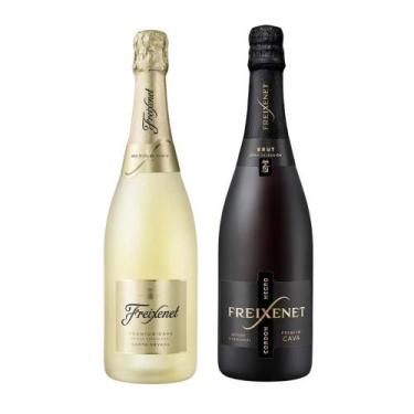 Imagem de Kit Espumante Cordon Negro 750ml E Carta Nevada 750ml Freixenet