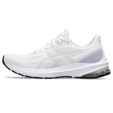 Imagem de ASICS Tênis de Corrida Feminino GT-2000 12, Branco/Cosmos, 7.5