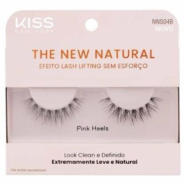 Imagem de Cílios Postiços Kiss New York The New Natural Pink Heels 1 par-Feminino