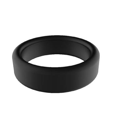 Imagem de Anel Peniano de Silicone Preto - Efetividade e Conforto para Prazer Prolongado | Cock Ring Estimulador Masculino