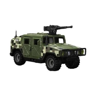 Imagem de Modelo De Brinquedo De Blocos De Montar De Veículo Blindado Hummer À P