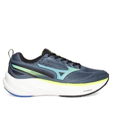 Imagem de Tênis Mizuno Juvenil Mizuno Space 5 JR Marinho/Verde-Unissex