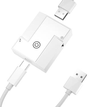 Imagem de Interruptor de privacidade automático USB On Off para Wyze Camera/Wyze cam v4 v3 og câmera de segurança interna, desligamento automático em casa/desligado, sem necessidade de troca manual