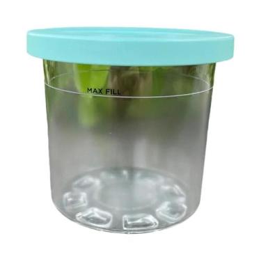 Imagem de Copos Reutilizáveis Para Sorvete Ninja Creamie Com Recipientes De Arma