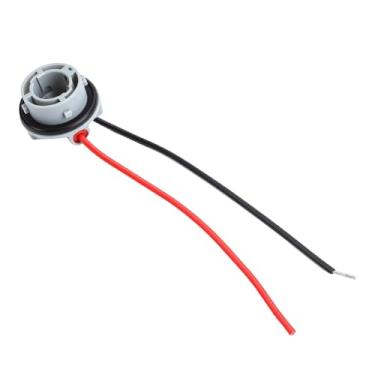 Imagem de KIMISS Suporte de Soquete de Lâmpada LED 1156, para Carros, Caminhões, SUVs, Conector de Plugue de Chicote de Luz Traseira de Freio de Sinal de Giro Pré-fiado, Extensão de Lâmpada LED