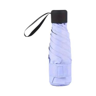 Imagem de Mini Guarda-Chuva Portátil À Prova d'Água Anti-UV Pequeno E Dobrável P