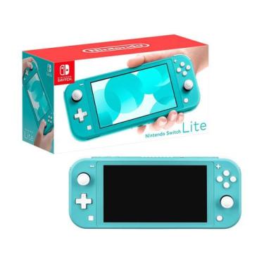 Imagem de Nintendo Switch Lite 32GB Standard Cor Azul Tela de 5,5", Turquesa