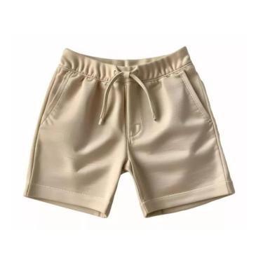 Imagem de Short Infantil em Moletinho com Cós Elástico e Ajuste por Cordão Conforto e Praticidade para o Dia-Unissex