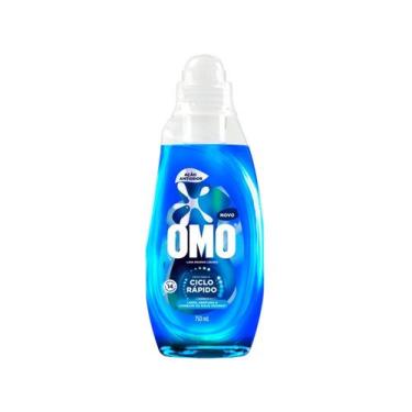 Imagem de Lava Roupas Líquido Ciclo Rápido OMO Ação Antiodor 750ml, 750ml