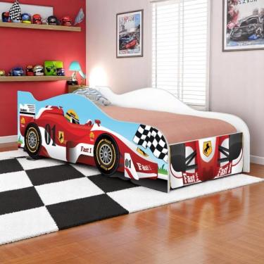 Imagem de Cama Fórmula 1 Kids Infantil Com Colchão