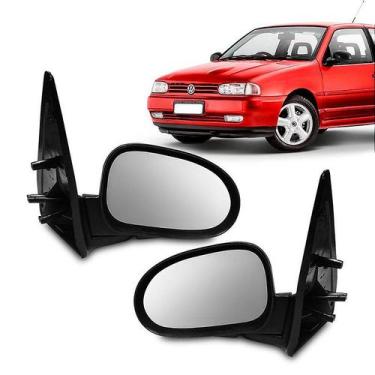 Imagem de Par Retrovisor Gol Parati Bola 2 portas 1995 1999 s/controle - Retrove