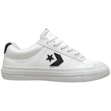 Imagem de Tênis Converse All Star Sport Casual Branco Preto Sintético-Unissex